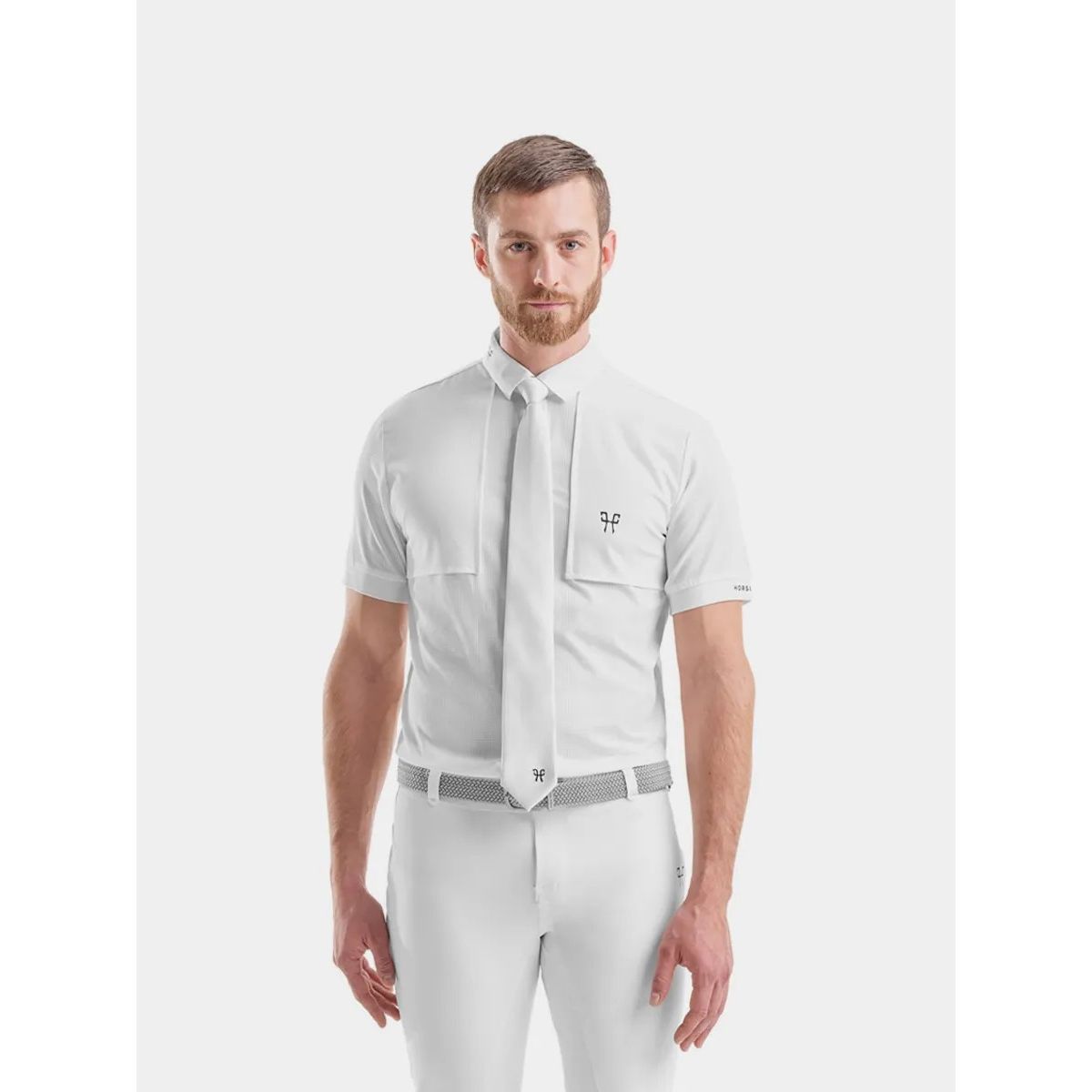 Horse Pilot Men's Design Shirt Short Sleeve