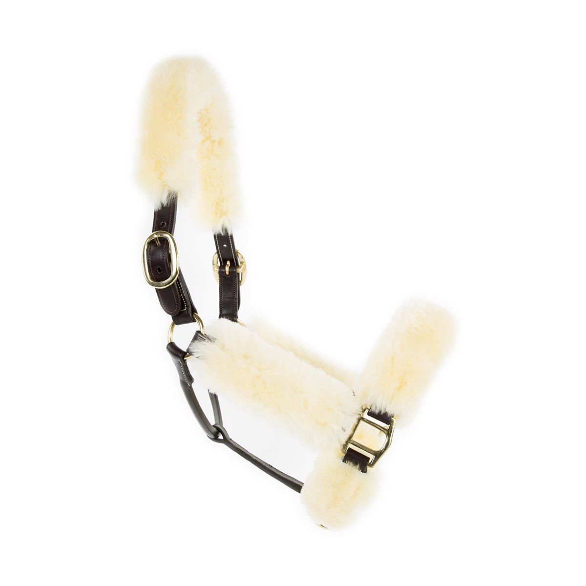 Cavaletti Leather /Sheepskin Halter 