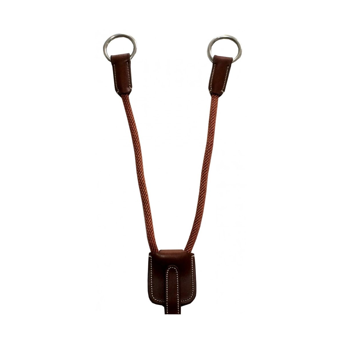 Silver Crown Fork Cord and Leather