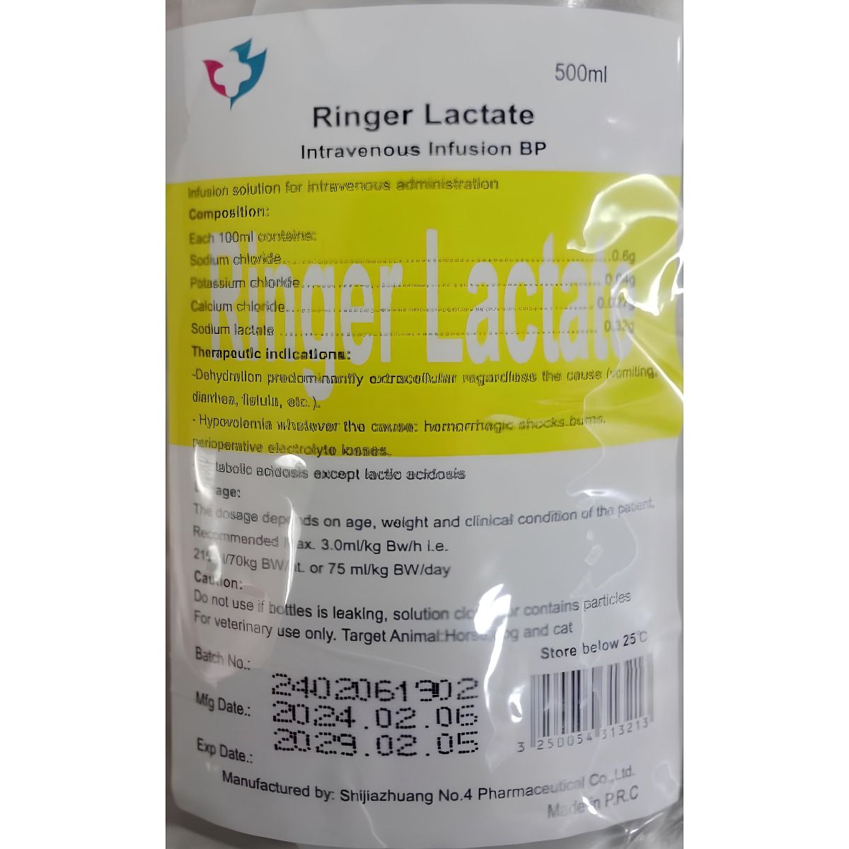 Ringer Lactate Intravenous INF BP