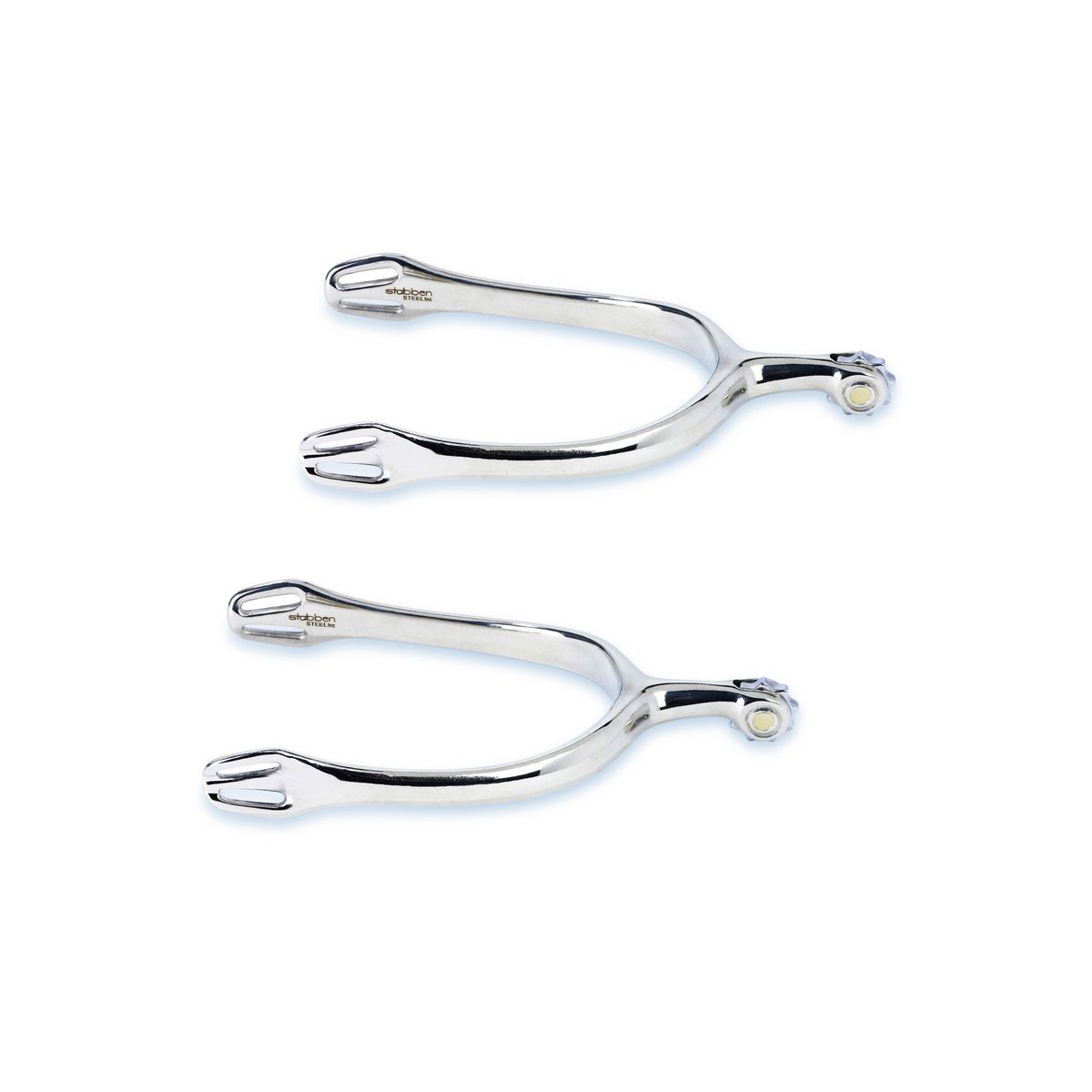 Stübben Dynamic Dressage Spurs with Coarse Toothed Rowel