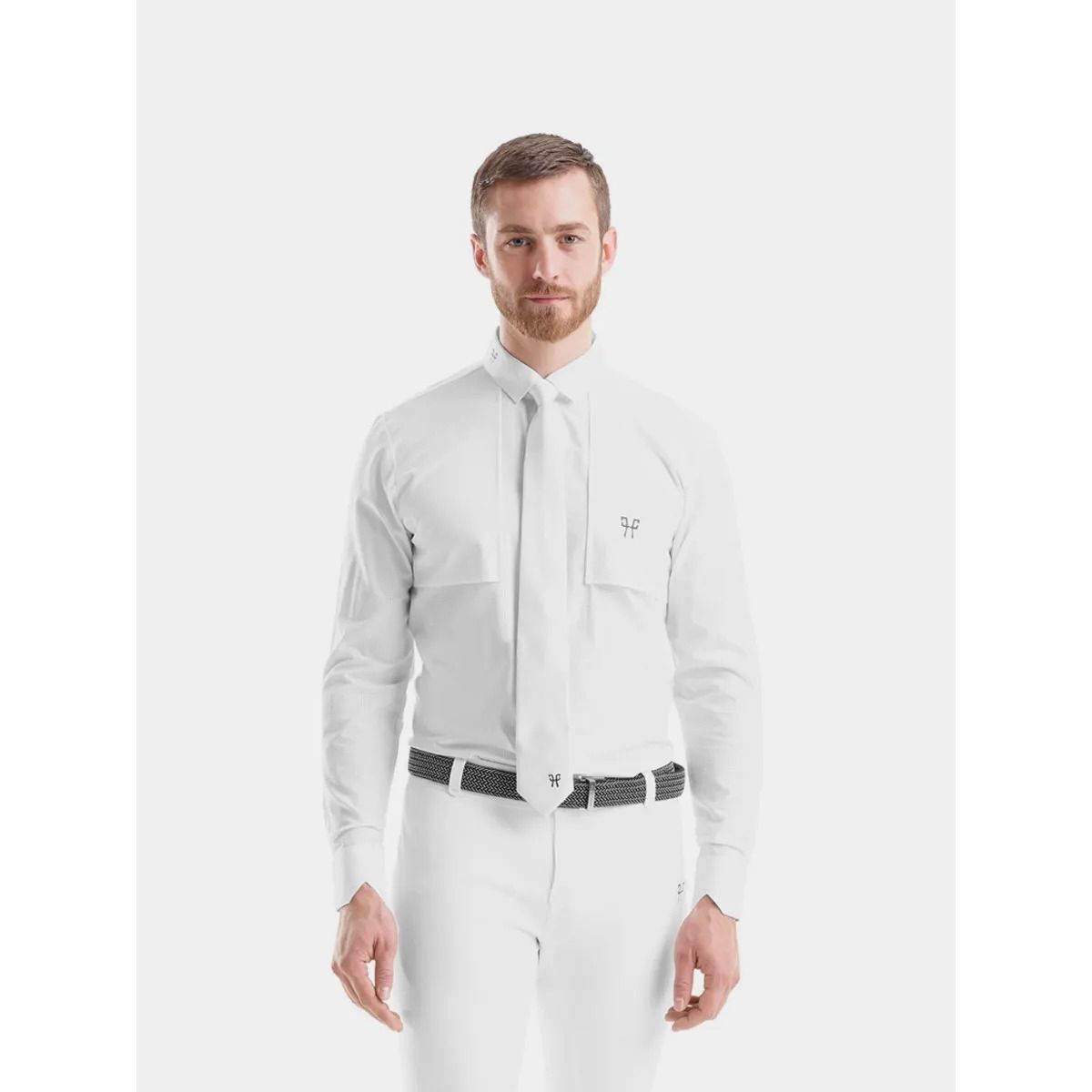 Horse Pilot Men's Design Shirt Long Sleeve