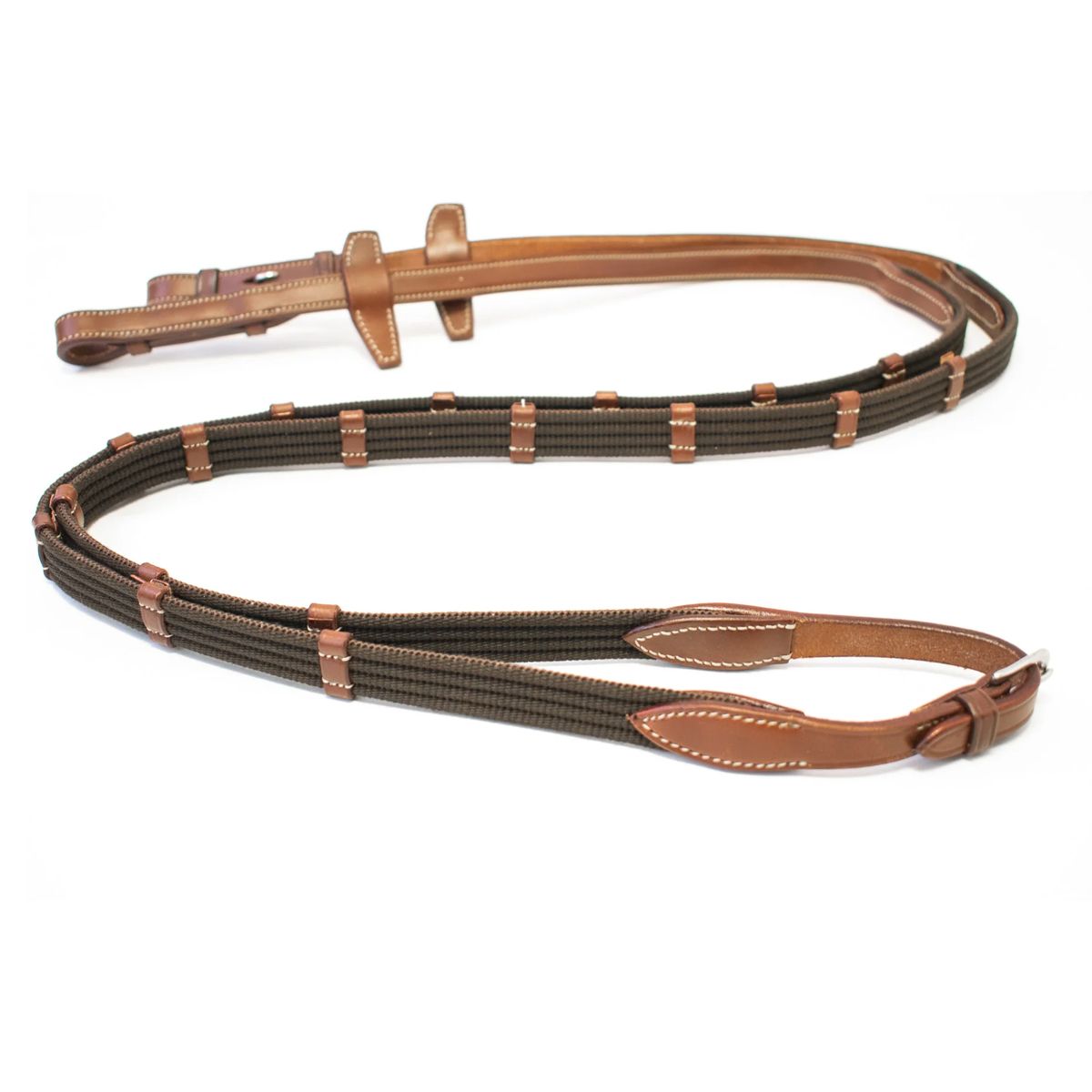 Antares Soft Grip Reins 5/8 With 7 Leather Loops