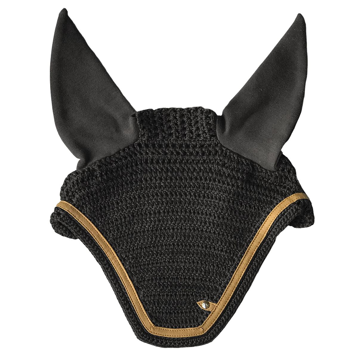 Silver Crown Cotton Ear Bonnet