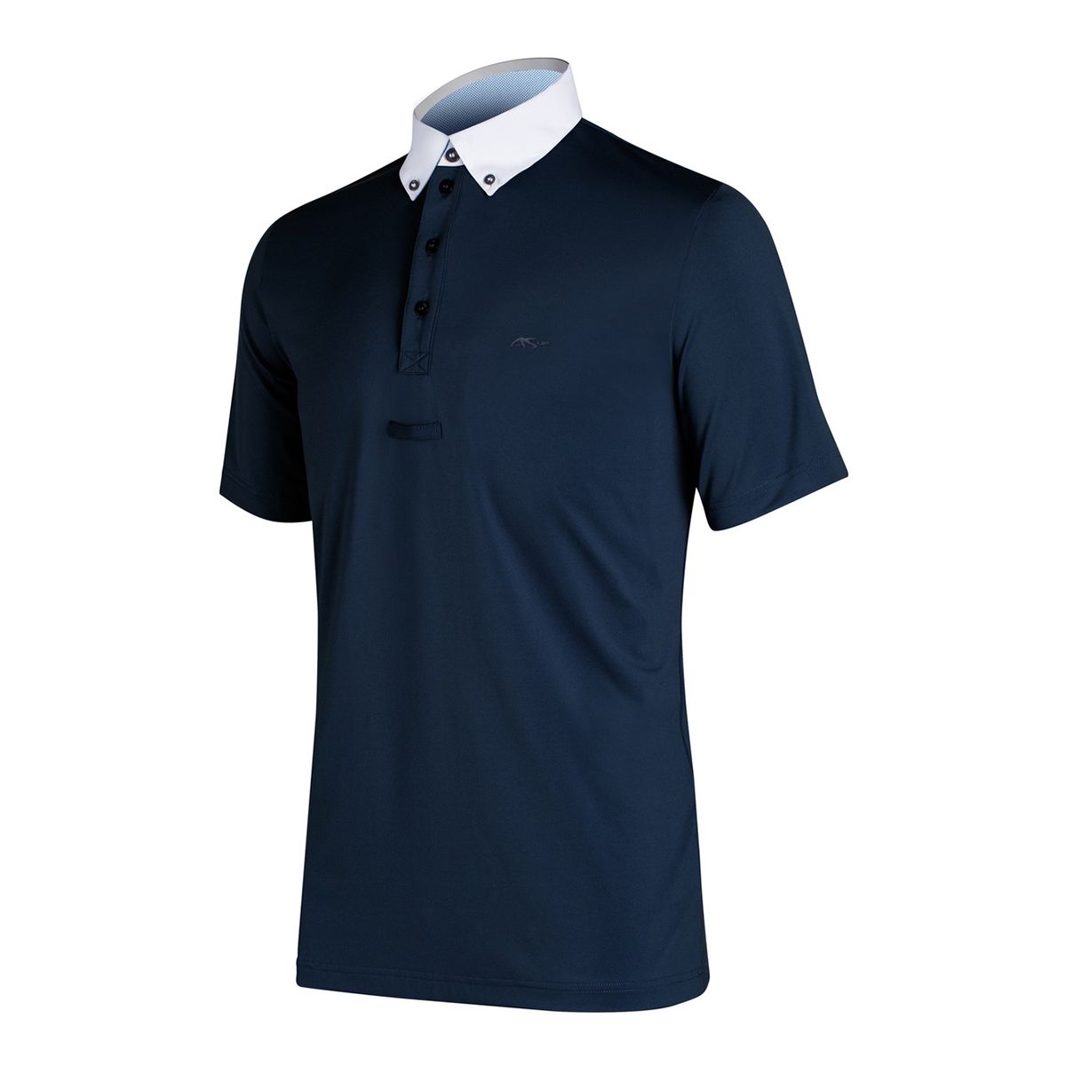 Anna Scarpati Men's Gingio Riding Polo Short Sleeve 