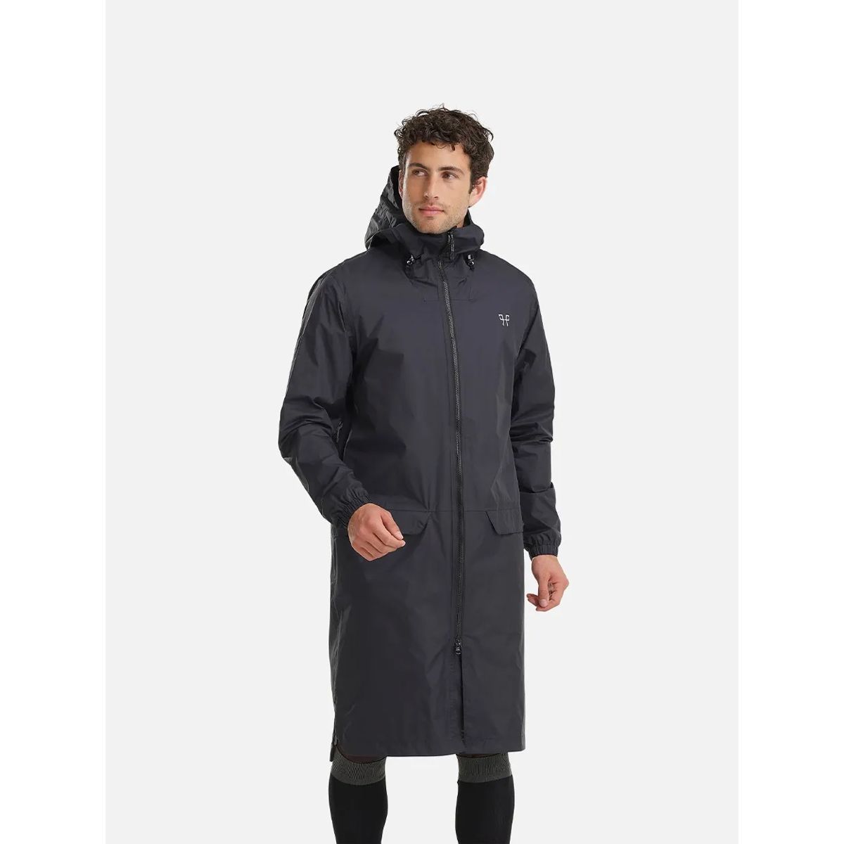 Horse Pilot Men's Long Raintech Jacket