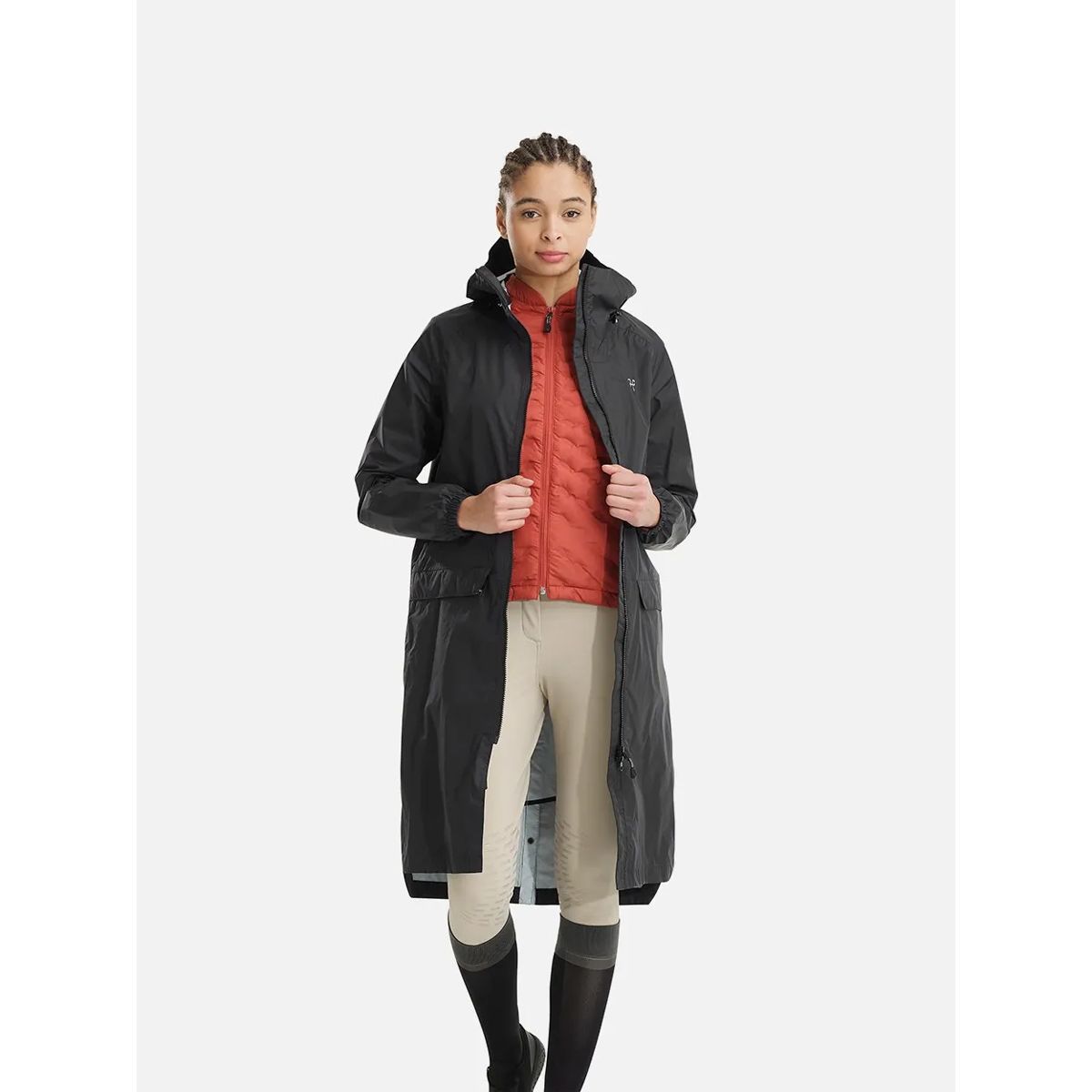 Horse Pilot Women's Long Raintech Jacket