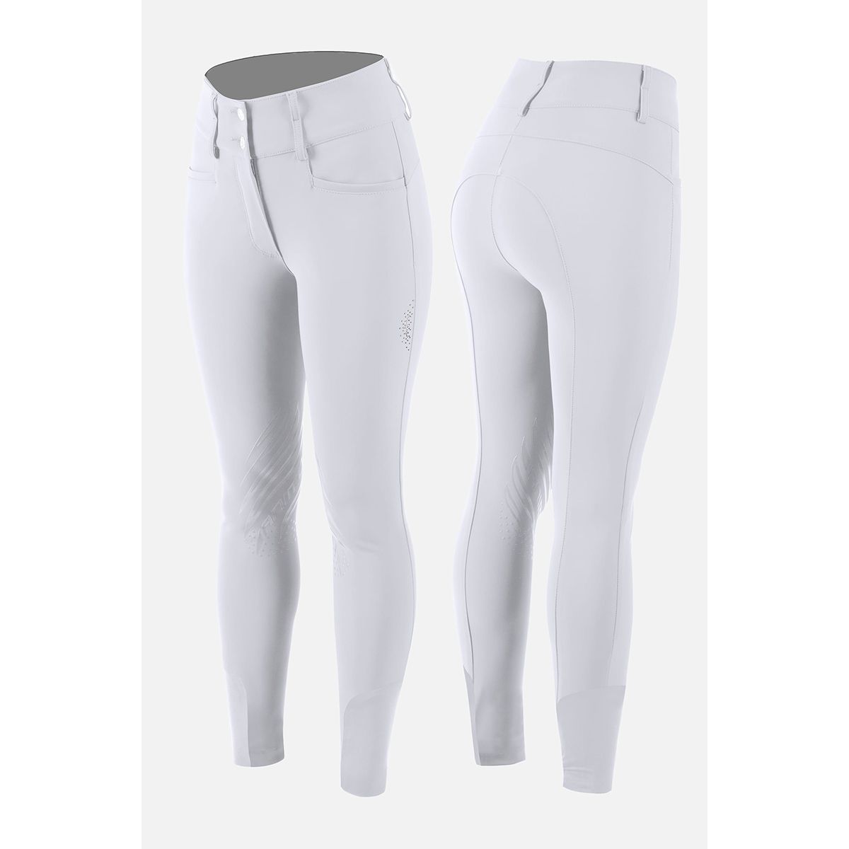 Animo Women's Nuka Riding Breeches White