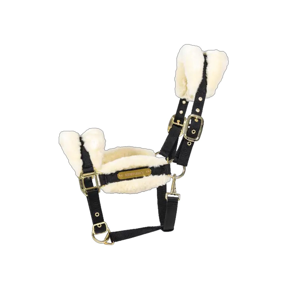 Kentucky Nylon Sheepskin Halter Soft