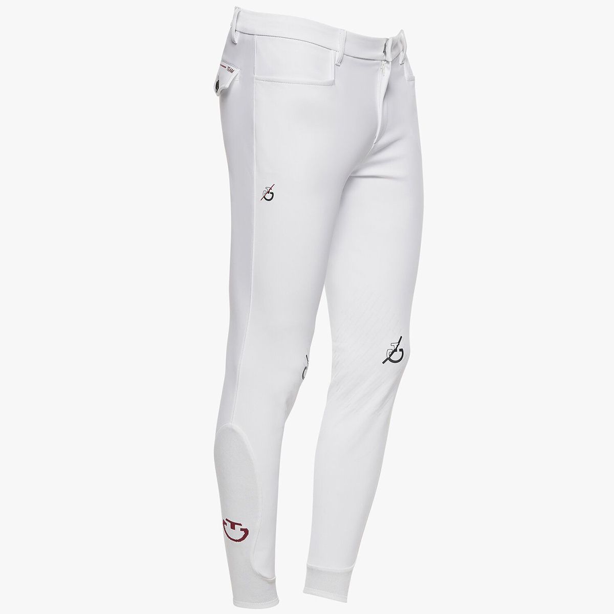Cavalleria Toscana Men's Red Stripe Breeches