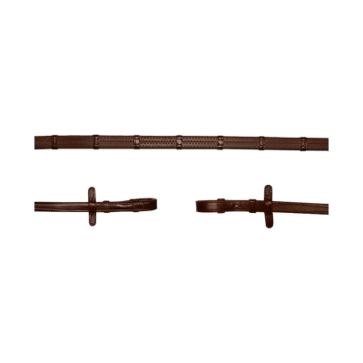 Cavaletti Rubber Reins With Stop