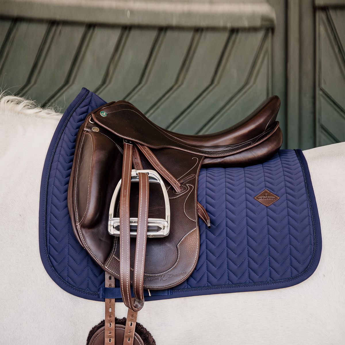 Kentucky Saddle Pad Fishbone Jumping