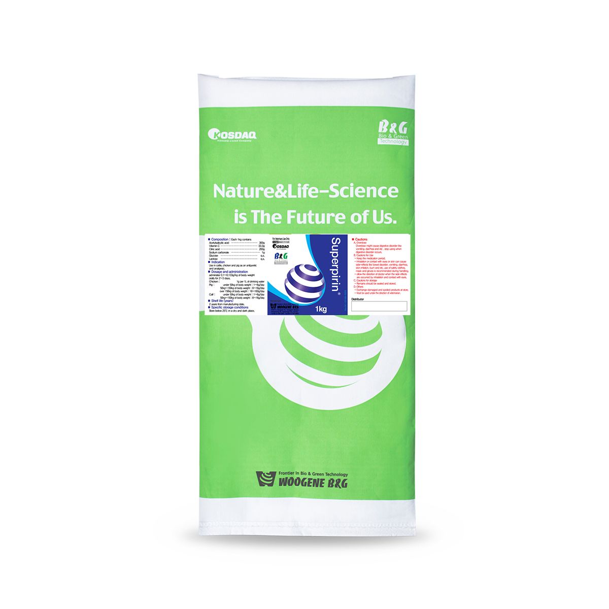 Woogene B&G Superpirin Powder