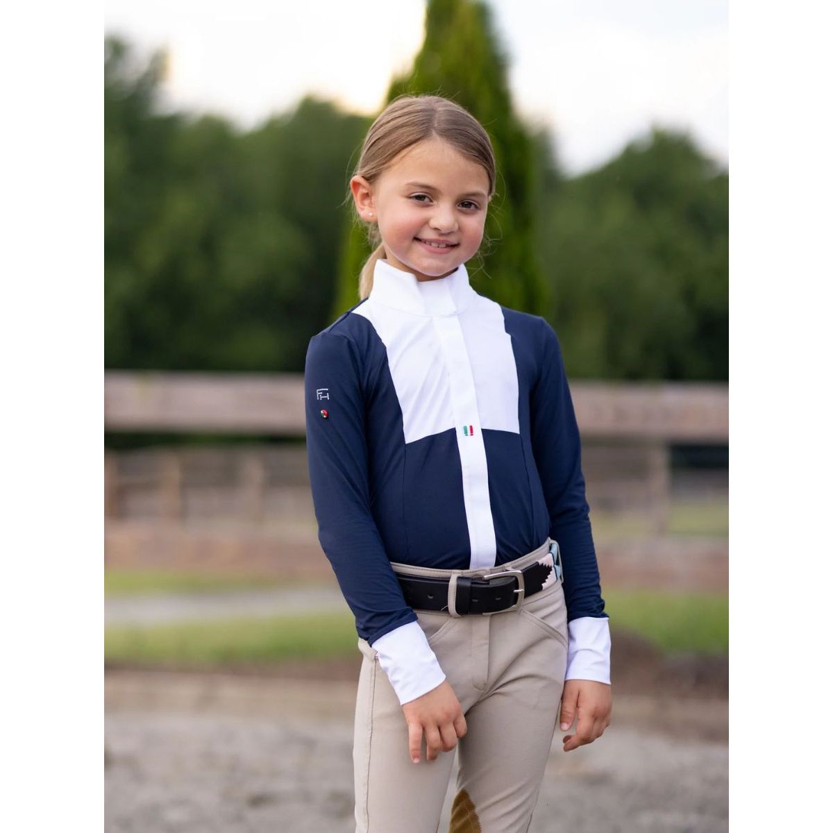 For Horses Girl's Arietta Show Shirt