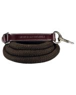 Silver Crown Halter Rope Cord & Leather