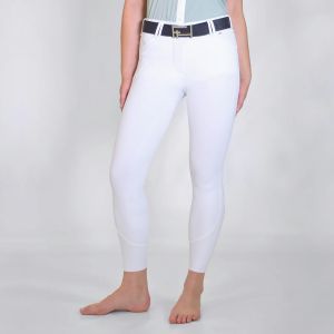 For Horses Women's Ennie Full Seat Ultra Move Breeches-White