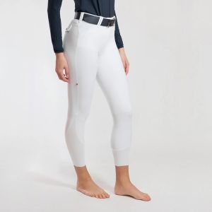 For Horses Women's Ennie Ultra Move Breeches W/ Knee Grip-White